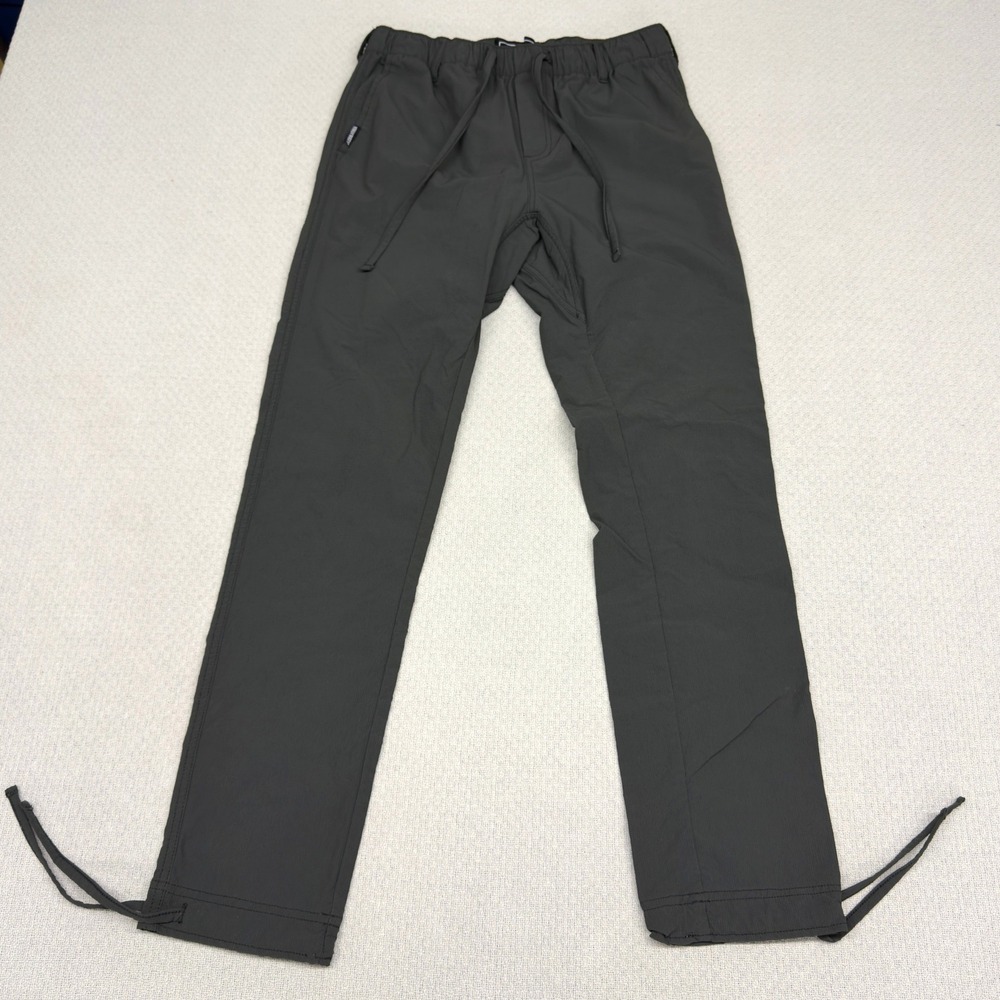 Coalatree Trailhead Adventure Pants Mens Large Slim Black Hiking Ripstop Stretch